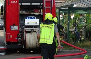 Freiwillige Feuerwehr Reichenau: FW Reichenau: Bahnunfall - Person von Zug erfasst, Bahnhof, Reichenau-Lindenbühl, 23.07.2023