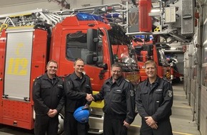 Freiwillige Feuerwehr Tönisvorst: FW Tönisvorst: Weiterbildung zur Führungskraft - Timm Tüffers ist neuer Gruppenführer bei der Feuerwehr Tönisvorst