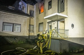 Freiwillige Feuerwehr Menden: FW Menden: Wohnungsbrand - Mehrfache Menschenrettung