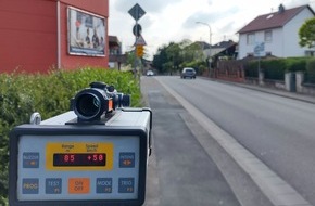 Polizeidirektion Landau: POL-PDLD: Edenkoben - Geschwindigkeitssünder am Gymnasium