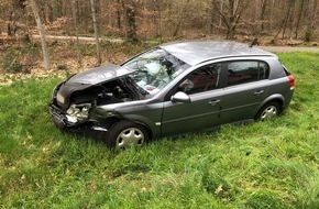 Polizeidirektion Landau: POL-PDLD: Verkehrsunfall mit zwei verletzten Personen