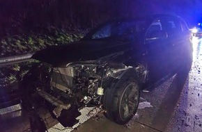 Polizeiinspektion Delmenhorst / Oldenburg - Land / Wesermarsch: POL-DEL: ERG&Auml;NZUNG Bild zu Autobahnpolizei Ahlhorn: Verkehrsunfall mit hohem Sachschaden auf der Autobahn 1 in Emstek