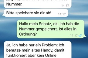 Landeskriminalamt Rheinland-Pfalz: LKA-RP: Warnung vor Betrug per WhatsApp