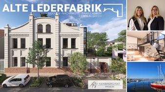 Fuchsberger & Voigt Immobilien: Barth im Aufschwung: Exklusive Lofts in der alten Lederfabrik - Wohnen mit Zukunft, Rendite und Ostseecharme