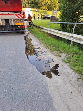 FW Stockach: G1 Ölspur außerorts