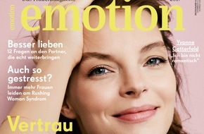 EMOTION Verlag GmbH: Yvonne Catterfeld: "Ich bin nicht romantisch"