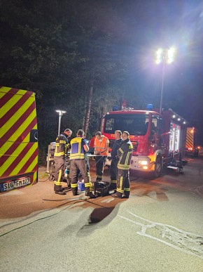 KFV Sigmaringen: 17.06.2026 Brand Industriegebäude in Neufra