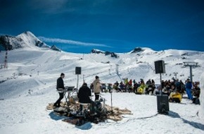 Zell am See-Kaprun: Lea Santee und Philipp Kohlweg live auf 2.600 Meter Höhe auf dem Kitzsteinhorn in Zell am See-Kaprun - BILD