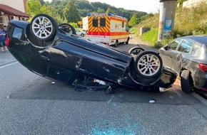 Polizeiinspektion Zweibrücken: POL-PIZW: Alleinunfall mit leicht verletzter Person