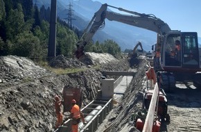 Debrunner Acifer AG: 20 km di tubi per canalizzazione in PE per il tratto ticinese dell'autostrada A2 tra Airolo e Quinto