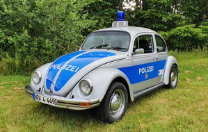 Polizeipräsidium Mittelhessen - Pressestelle Marburg-Biedenkopf: POL-MR: Besonderer Polizeioldie als Neuzugang - zum Int. Museumstag am 21. Mai öffnet das Marburger Museum mit einem weiteren Oldie