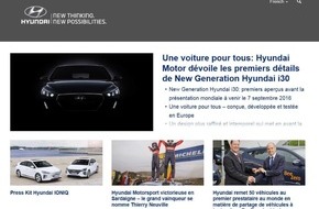 HYUNDAI SUISSE, BERSAN Automotive Switzerland AG: Hyundai Suisse a une nouvelle page Web pour la presse