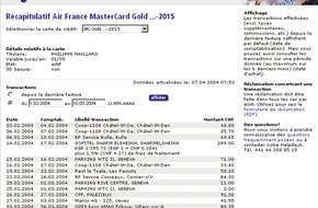 Viseca Card Services SA: Viseca Card Services SA: Contrôlez vos dépenses en ligne à tout moment