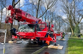Feuerwehr Bochum: FW-BO: 1. Update zur Unwetterlage in Bochum