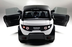 ivolt ag: ivolt präsentiert den TAZZARI-ZERO als Schweizer Premiere am 80. Automobil-Salon in Genf