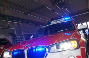 Feuerwehr Dinslaken: FW Dinslaken: Verpuffung in Gastherme / Brandmelderauslösung