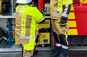 Freiwillige Feuerwehr Hünxe: FW Hünxe: Zusätzliche Schutzkleidung für die Feuerwehr Hünxe