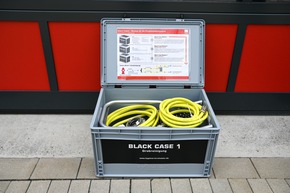 „Black Cases“: Drei Boxen ermöglichen Feuerwehren einfache und sorgfältige Hygienemaßnahmen gemäß DGUV