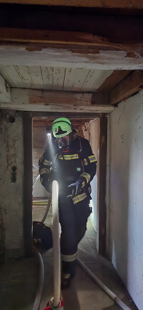 FW-WRN: Feuerwehren Werne und Ascheberg proben den Ernstfall - Gelungene Gemeinschaftsübung an der Gemeindegrenze