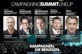 Campaigning Summit: Die Schweiz ist ein Entwicklungsland (BILD)