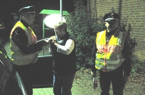Polizeiinspektion Harburg: POL-WL: Schwerpunktkontrolle Alkohol- /Drogeneinfluss im Straßenverkehr