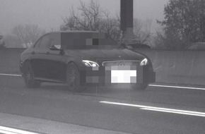 Wiesbaden - Polizeipräsidium Westhessen: POL-WI: Pressemitteilung der Wiesbadener Autobahnpolizei: Raser in Autobahnbaustelle mit einer unglaublichen Geschwindigkeit gemessen
