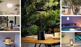 Lampenwelt GmbH: Lichtflair für die Outdoor-Lounge: Lampenwelt.de präsentiert Lichtideen im Poolside-Chic