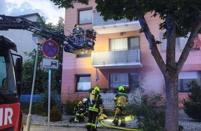 Feuerwehr Oberhausen: FW-OB: Kellerbrand in Oberhausen-Borbeck - Keine Verletzten