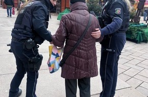 Kreispolizeibehörde Märkischer Kreis: POL-MK: Gespräche und Kontrollen auf dem Weihnachtsmarkt