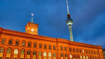 ARD Das Erste: +++ Achtung Sperrfrist (Print, Radio und Online): 18.00 Uhr +++ / ARD-Vorwahlumfrage Berlin: Linke und CDU liegen Kopf an Kopf, AfD und Gr&uuml;ne knapp dahinter