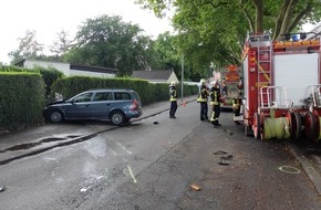 Feuerwehr Gelsenkirchen: FW-GE: Eingeklemmte Person nach Pkw Unfall in Gelsenkirchen Rotthausen.