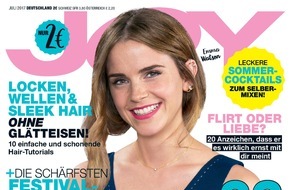 Bauer Media Group, JOY: Emma Watson in JOY: "Auf dem roten Teppich bin ich nicht ich selbst"