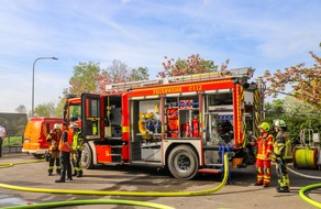 Feuerwehr Heiligenhaus: FW-Heiligenhaus: Feuerwehr Heiligenhaus und die Feuerwehr Essen Stoppenberg üben und rücken gemeinsam aus