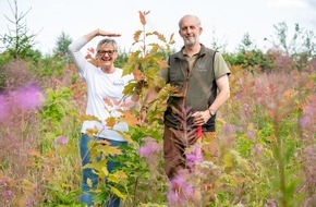 Laverana GmbH: Naturoase mitten in Deutschland: Der lavera Wald der lavera Thomas Haase Stiftung w&auml;chst und gedeiht