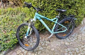 Polizeidirektion Itzehoe: POL-IZ: 260413.3 Burg: Wem geh&ouml;rt dieses Fahrrad?