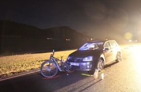 Landespolizeiinspektion Jena: LPI-J: Schwerer Unfall mit Radfahrer