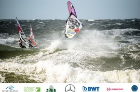 Act Agency GmbH: Die Ruhe nach dem Sturm - Green Seven Summit endet mit Think Talk - Mercedes-Benz Windsurf World Cup Sylt 2019