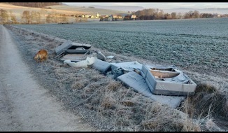 Polizeiinspektion Northeim: POL-NOM: Sofa illegal entsorgt