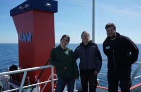 Hochschule Bremerhaven: Praktische Meeresmessung auf See