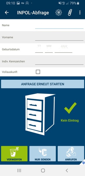 BPOLP Potsdam: Bundesweite Einführung der Fahndungs-App in der Bundespolizei