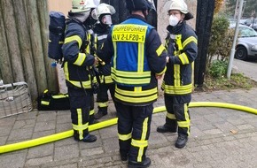 Feuerwehr Kleve: FW-KLE: Kellerbrand an der Brüningstraße