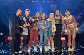 KiKA - Der Kinderkanal ARD/ZDF: Pauline fährt für Deutschland nach Paris / 12-Jährige gewinnt in Live-Show bei KiKA den Junior ESC-Vorentscheid