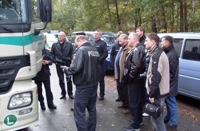 Polizeiinspektion Nienburg / Schaumburg: POL-NI: Schwerlastkontrolle mit ausländischen Beobachtern