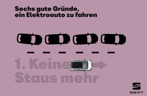 SEAT Deutschland GmbH: Sechs gute Gründe, ein Elektroauto zu fahren