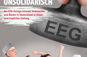 Zentralverband des Deutschen Bäckerhandwerks e.V.: Zentralverband des Deutschen Bäckerhandwerks fordert Abschaffung der EEG-Umlage
