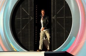 SAT.1: David Hasselhoff verlässt das "Promi Big Brother"-Haus (BILD)