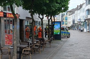 Feuerwehr Paderborn: FW Paderborn: Pulverfund in der Paderborner Innenstadt