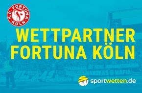 sportwetten.de: sportwetten.de wird offizieller Wettpartner des SC Fortuna Köln