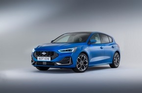 Ford Motor Company Switzerland SA: Der neue Ford Focus: Modernes Design, mehr Konnektivität und grössere Auswahl bei elektrifizierten Antrieben