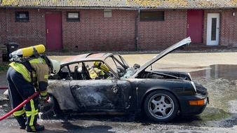 Polizeiinspektion Heidekreis: POL-HK: Neuenkirchen - Oldtimer ausgebrannt Bad Fallingbostel - zwei Einbrüche am Wochenende